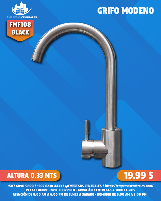 Grifo Moderno para Cocina - Color SILVER