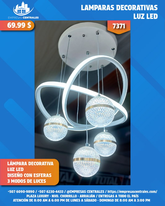 ✨LÁMPARA DECORATIVA✨ COLGANTE PARA TECHO INTERIOR