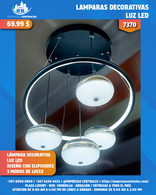 ✨LÁMPARA DECORATIVA✨ COLGANTE PARA TECHO INTERIOR