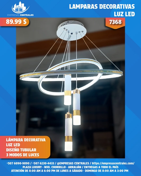 ✨LÁMPARA DECORATIVA✨ COLGANTE PARA TECHO INTERIOR