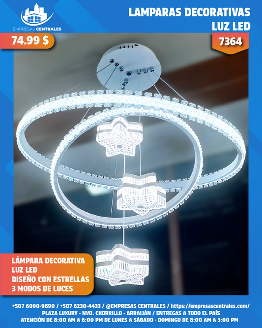 ✨LÁMPARA DECORATIVA✨ COLGANTE PARA TECHO INTERIOR