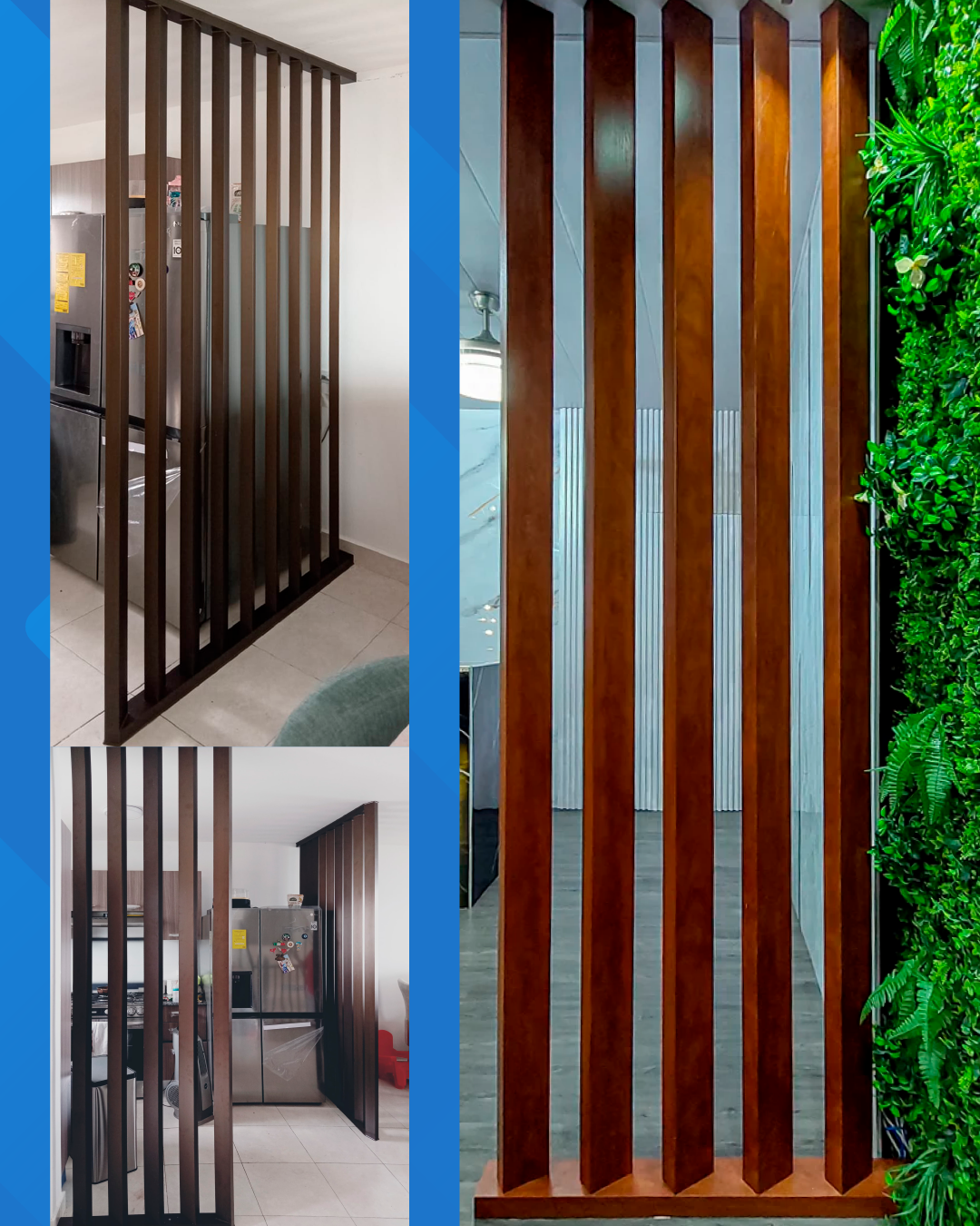 PERGOLAS PVC PARA DIVISION DE ESPACIOS