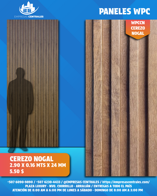 PANELES WPC (PERGOLAS PARA PARED)