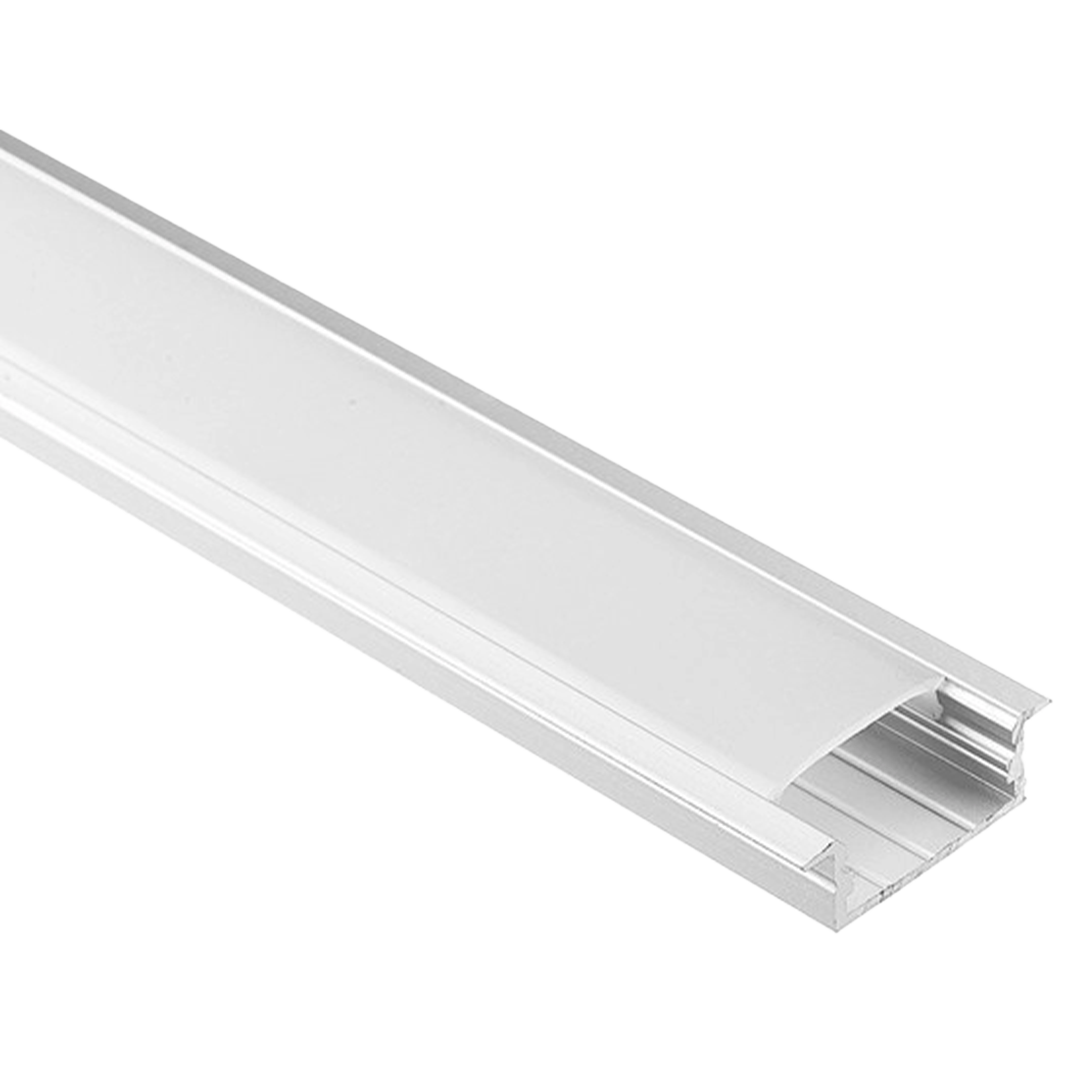Canal de Aluminio Silver para Luces LED