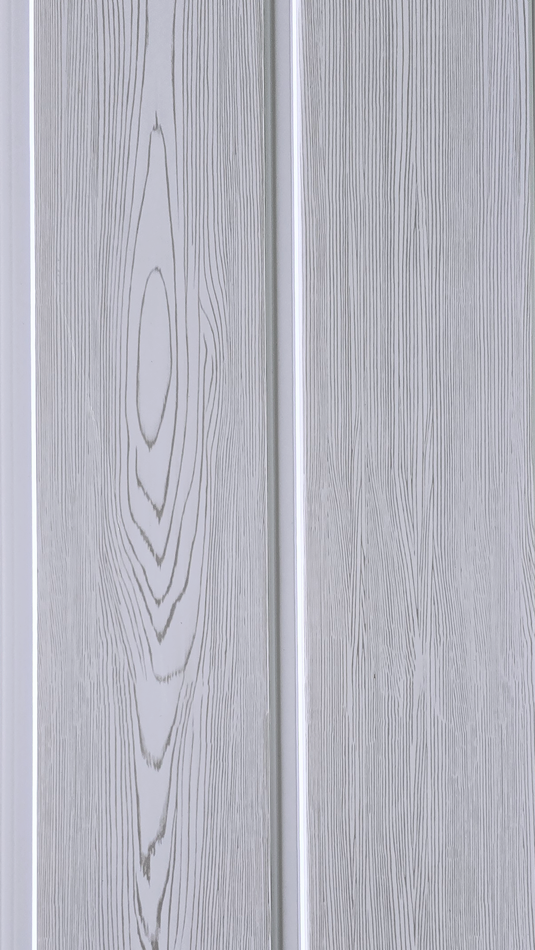 Cielo Raso Pvc Madera Gris Claro Vetado 25cm x 5.95m x 7mm